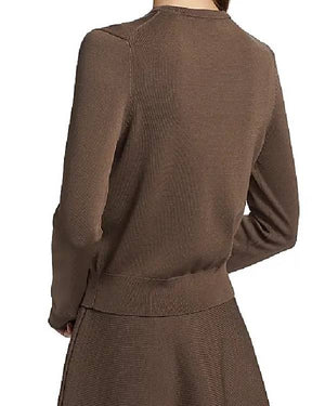 The Today Show Jenna Bush Hager Brown Floral Cardigan USA Jackets