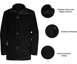 Nomi Leather Suede Leather Jacket Zing Apparel