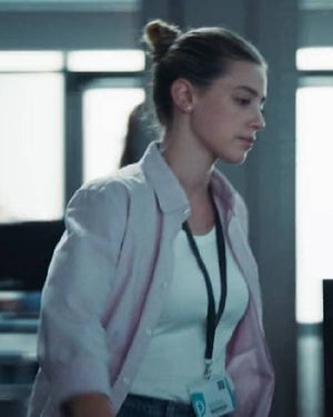 American Sweatshop Lili Reinhart Pink Shirt USA Jackets