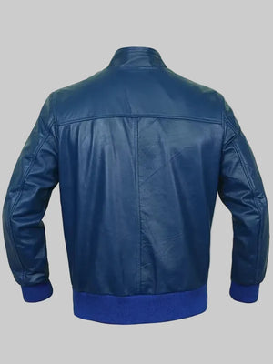 Bomber-Flight-Navy-Blue-Leather-Jacket