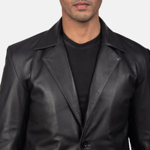 daron-black-leather-blazer