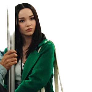 Dove Cameron 56 Days Green Trench Coat