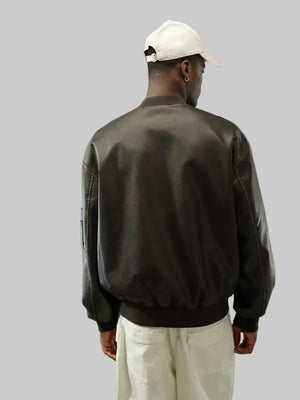 Faux-Leather-Oversized-Distressed-Bomber-Jacket