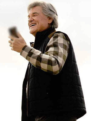 Kurt Russell The Madison New S01 Black Vest