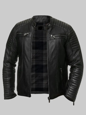 Men-Quilted-Biker-Black-Jacket