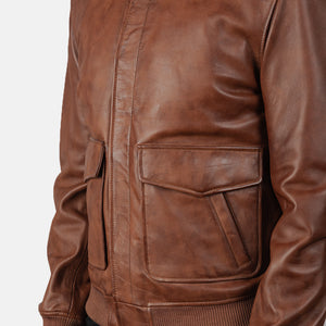 coffmen-brown-a2-leather-bomber-jacket