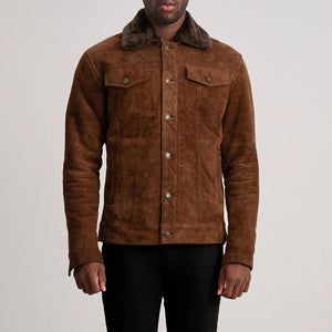 dallis-brown-suede-shearling-trucker-jacket