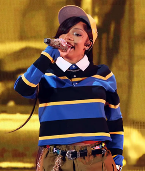 GloRilla 2025 iHeartRadio Music Festival Polo Shirt NYC Jackets