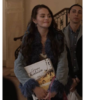 Only Murders in The Building Selena Gomez Grey Suede Jacket USA Jackets