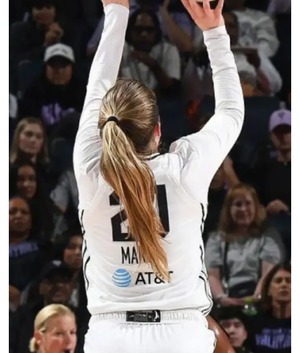 Kate Martin Golden State Valkyries White Jersey USA Jackets