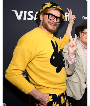 Dust Bunny 2025 Premiere Bryan Fuller Yellow Bunny Jumper USA Jackets