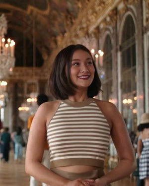 The Summer I Turned Pretty Belly Conklin Striped Top USA Jackets