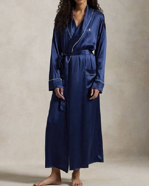 The Girlfriend Laura Sanderson Blue Robe USA Jackets