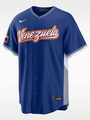 Venezuela Baseball Jersey 2026 Blue