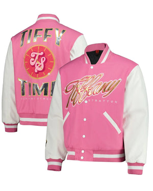 WWE-Tiffany-Stratton-Tiffy-Time-Varsity-Pink-Jacket