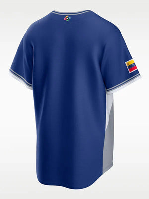 World-Baseball-Classic-2026-Venezuela-Blue-Jersey