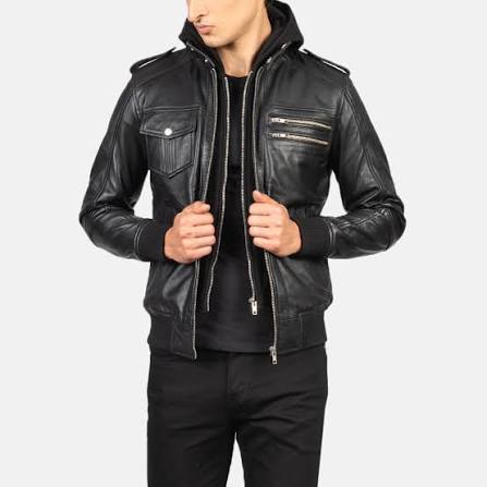 Men's Black Leather Jackets