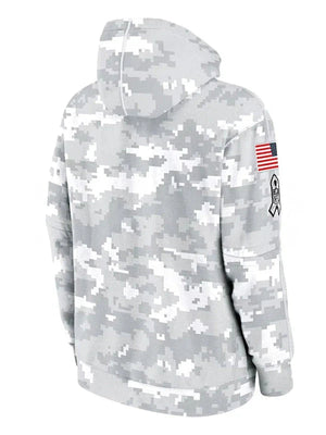 Salute To Service Chicago Bears Camo 2024 Hoodie Zing Apparel