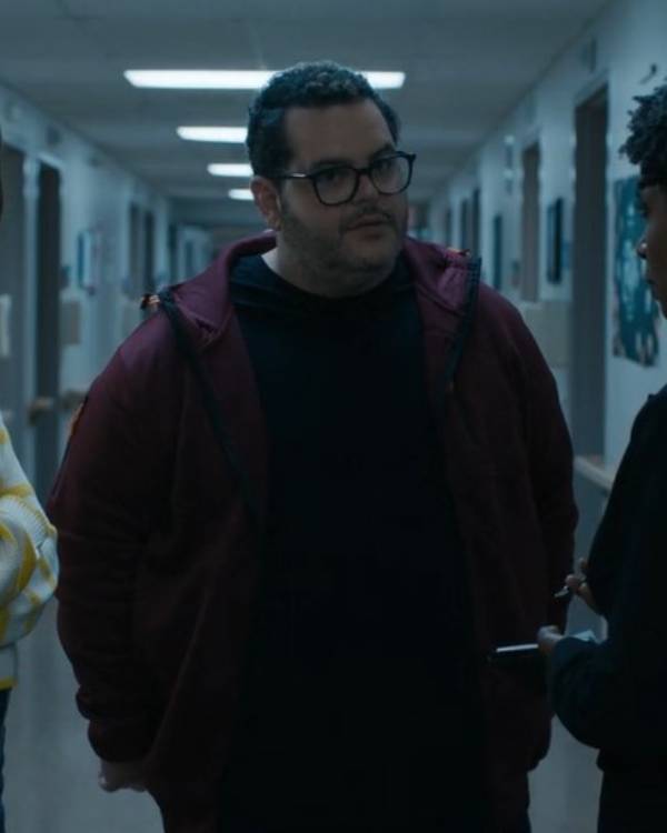 Adulthood Josh Gad Burgundy Hoodie USA Jackets