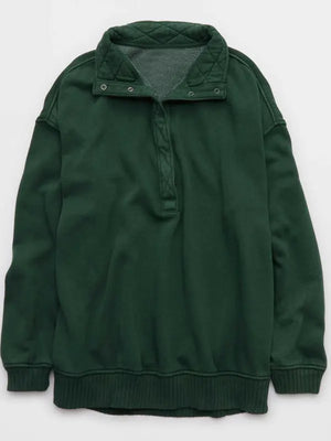 Aerie Oh Snap Sweatshirt Green Buy