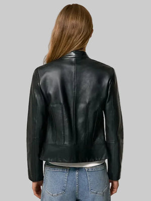 Allie-Black-Leather-Collarless-Biker-Jacket