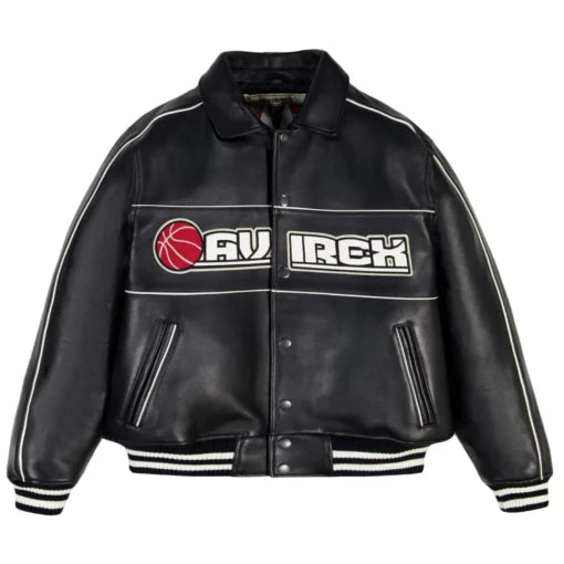 Avirex Basketball Leather Jacket