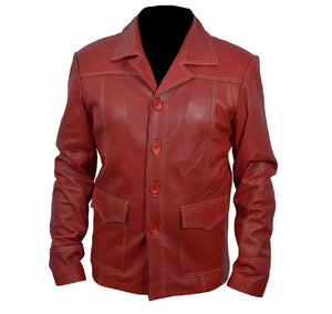 Bestzo Men's Fashion Fight Leather Jacket Zing Apparel