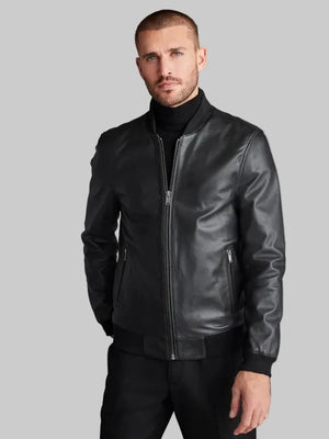 Black-Signature-Bomber-Jacket