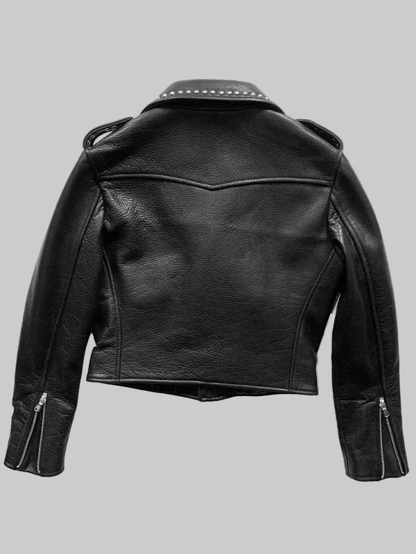 Cropped-Studded-Bowery-Leather-Biker-Jacket-Black
