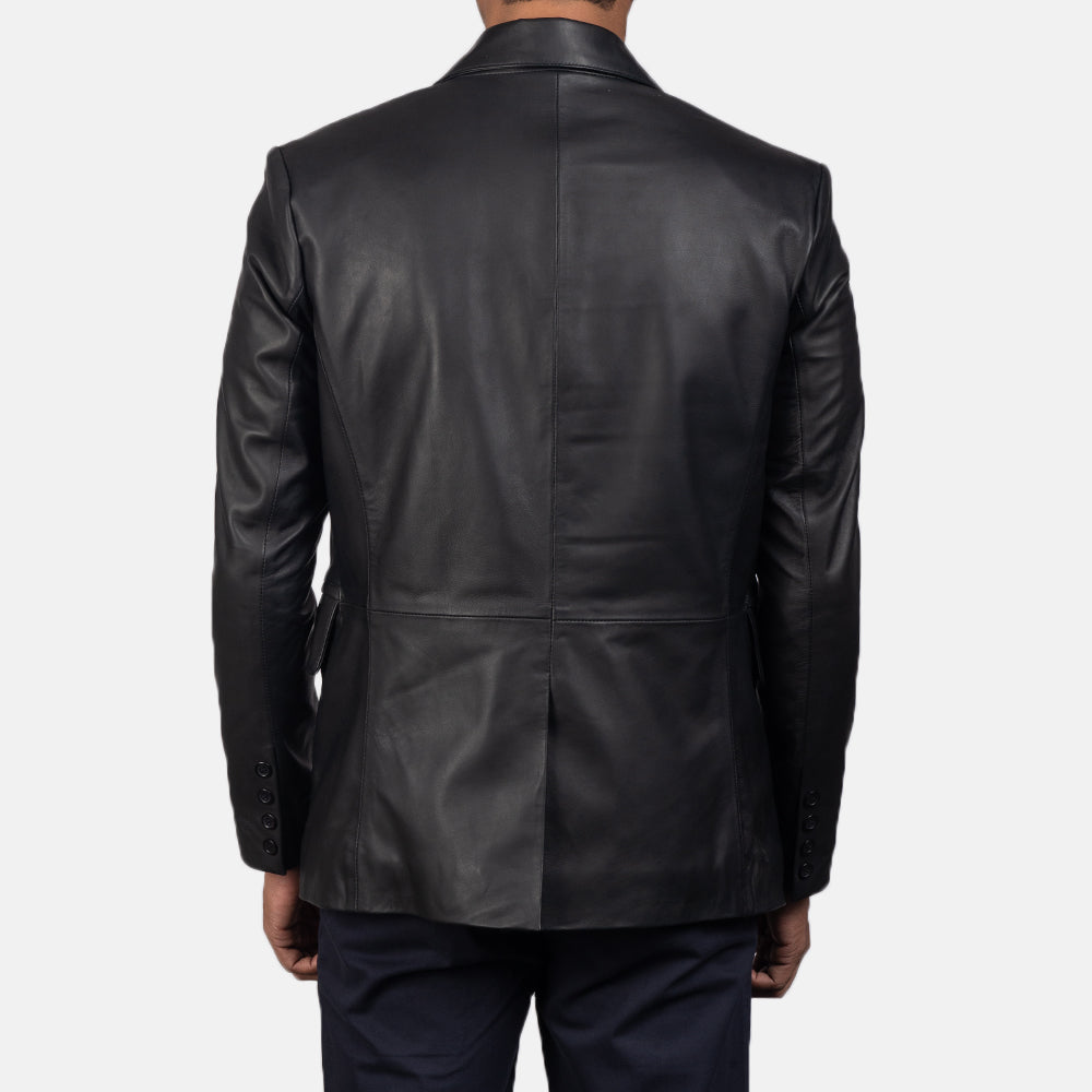 daron-black-leather-blazer