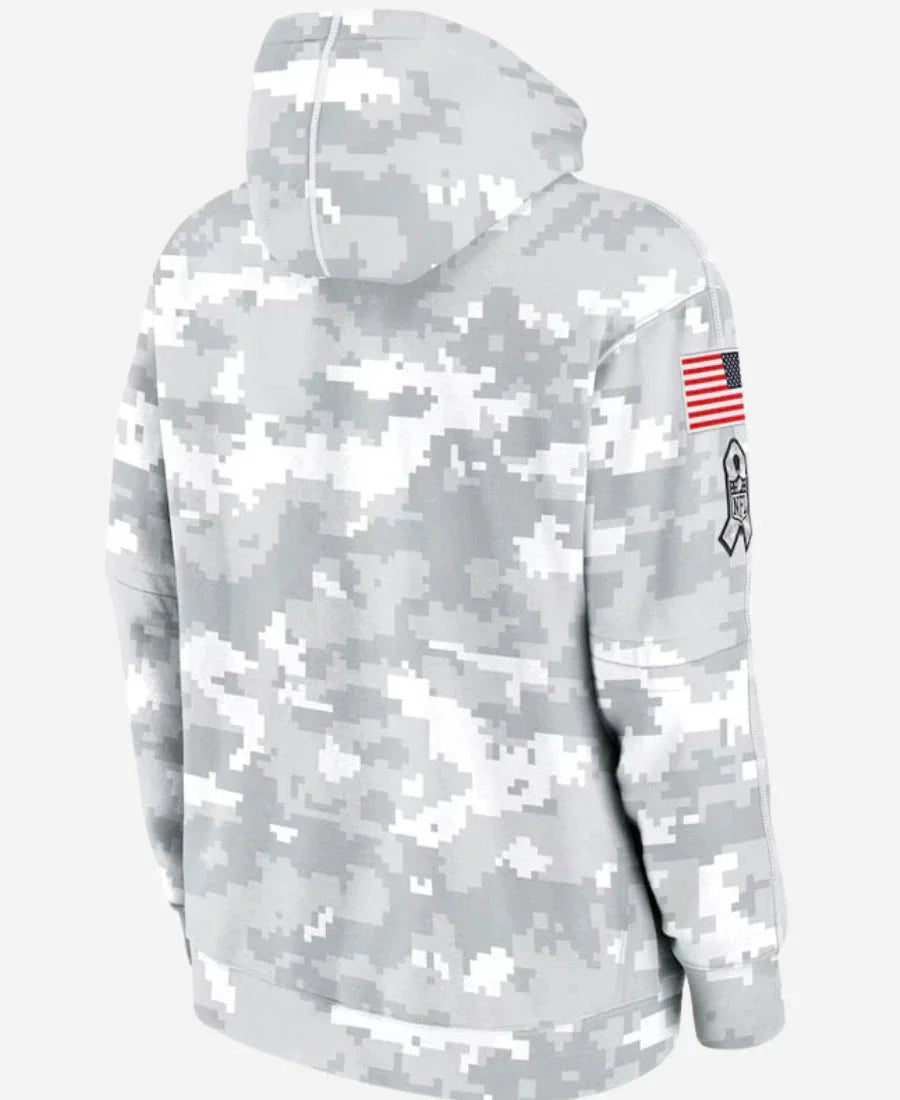 Salute To Service Denver Broncos Camo 2024 Hoodie Zing Apparel