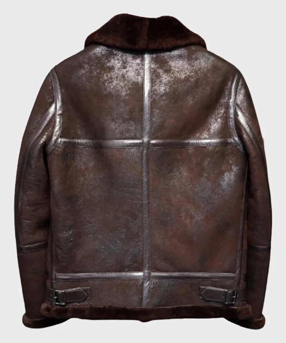 distressed-b3-men-brown-leather-shearling-jacket