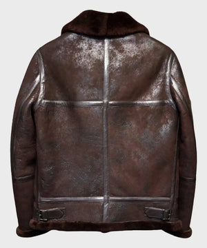 distressed-b3-men-brown-leather-shearling-jacket