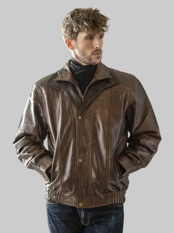 Double-Collar-Leather-Bomber-Jacket