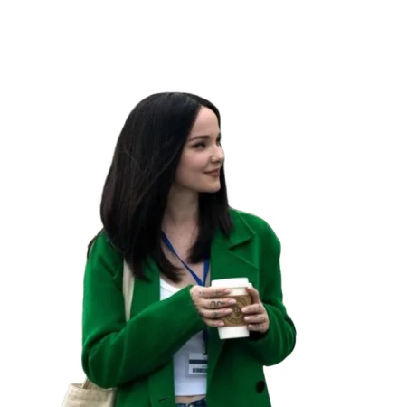 Dove Cameron 56 Days S01  Green Trench Coat
