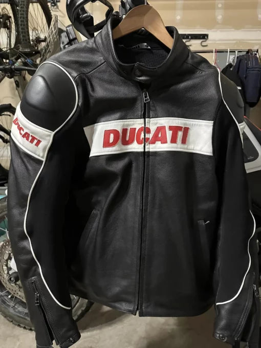 Ducati MotoGP Leather Racing Jacket Premium Motorcycle Jacket