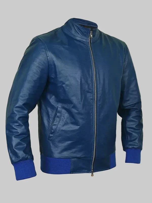 Edgy-Bomber-Flight-Navy-Blue-Leather-Jacket