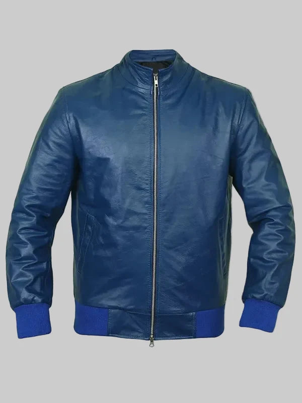 Edgy-Navy-Blue-Bomber-Flight-Leather-Jacket