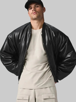 Faux-Leather-Premier-Bomber-Jacket-Black-Mens