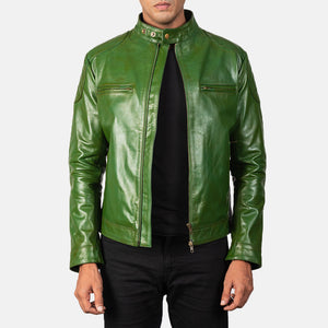 gatsby-green-leather-biker-jacket