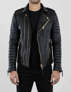 Handmade-Men-Black-Leather-Motorcycle-Jacket-Winter-Fashion-Leather-Jacket-for-Men