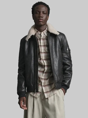 Jimmy-Leather-Aviator-Bomber-Jacket-With-Shearling-Collar