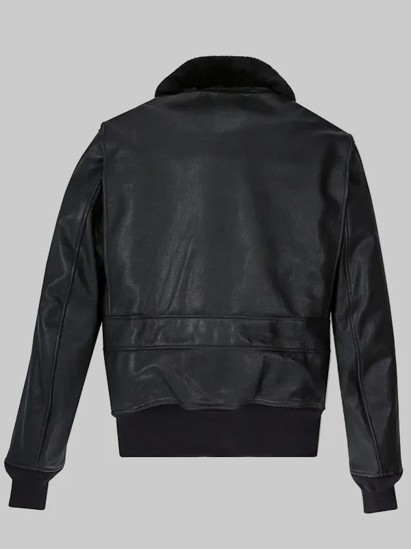 Leather-G-1-Military-Spec-Jacket-Black
