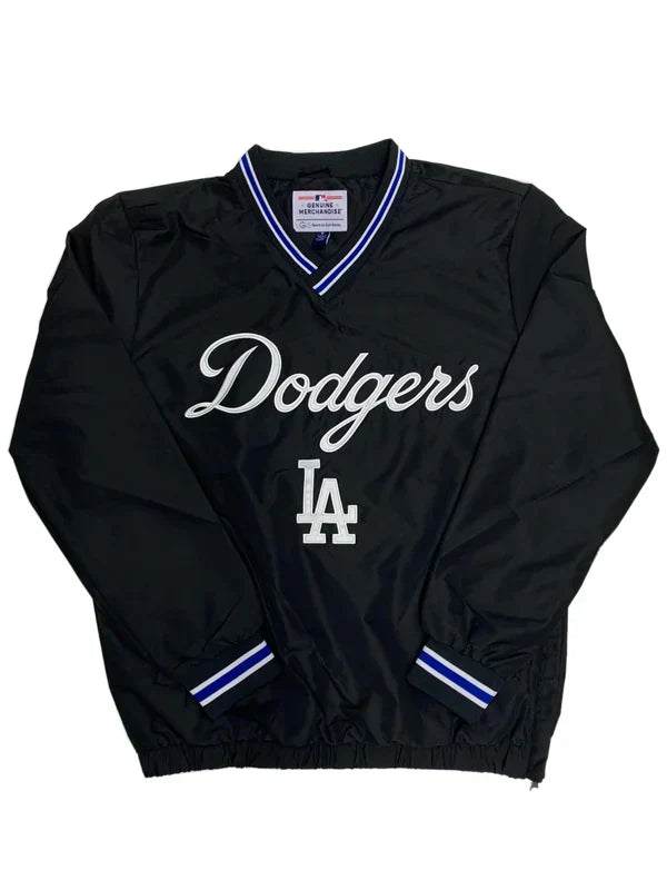 Los-Angeles-Dodgers-Genuine-Merchandise-Mlb-Windbreaker-Mens-Jackets-Black