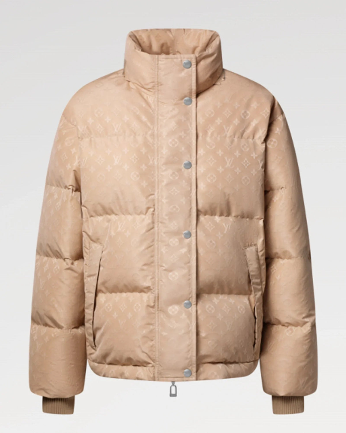 Louis-Vuitton-Puffer-Beige-Jacket