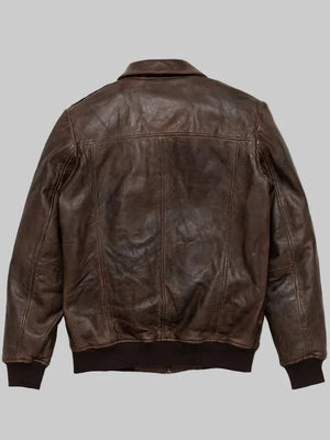 Maverick-Leather-Bomber-Jacket-Brown
