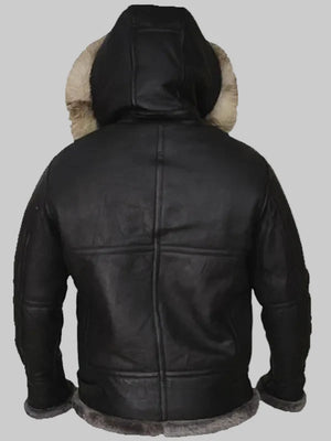 Men-Shearling-Black-Leather-Jacket-With-Hoodie