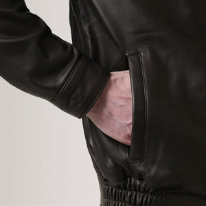lester-brown-suede-bomber-jacket