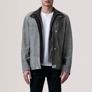 henrik-grey-suede-cafe-racer