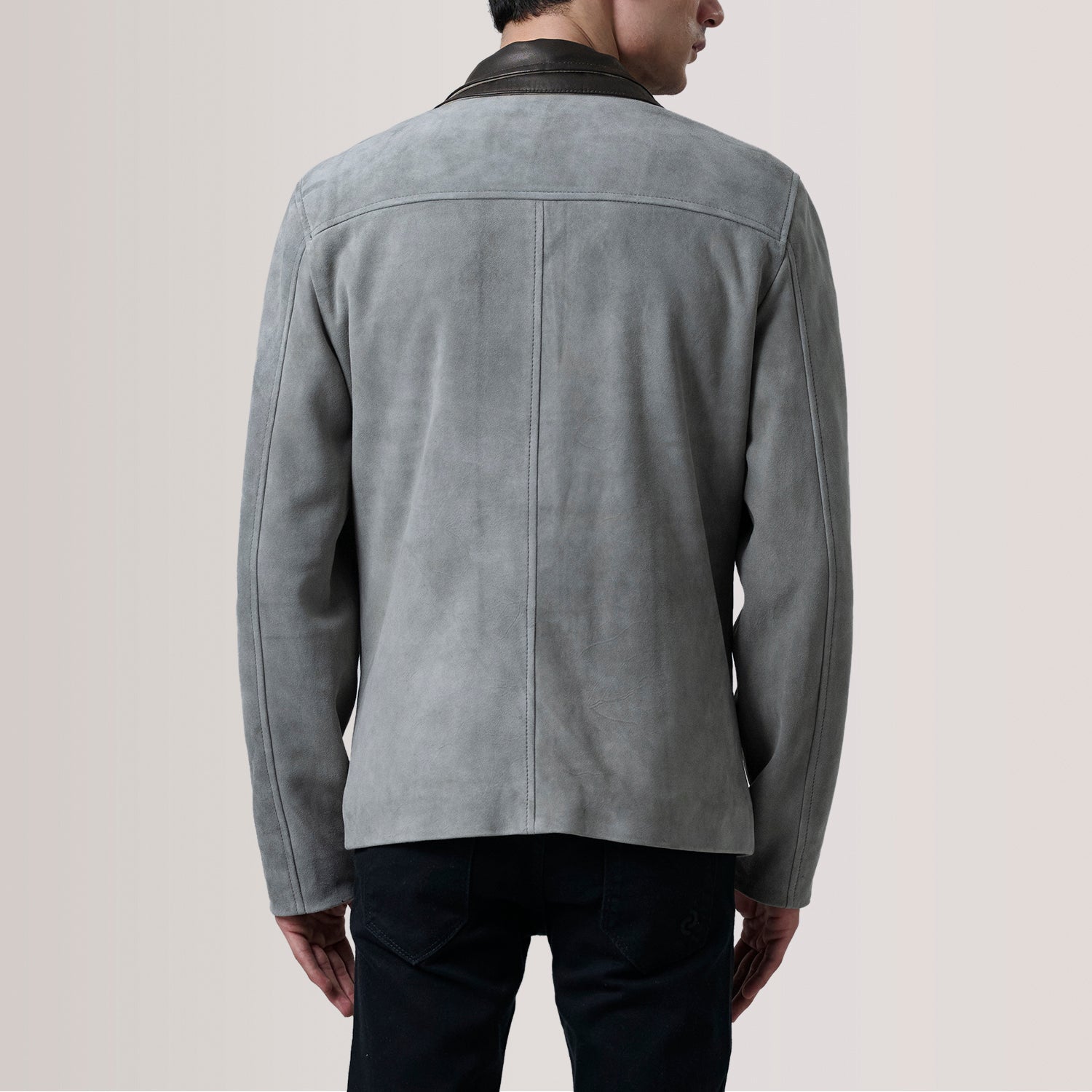 henrik-grey-suede-cafe-racer